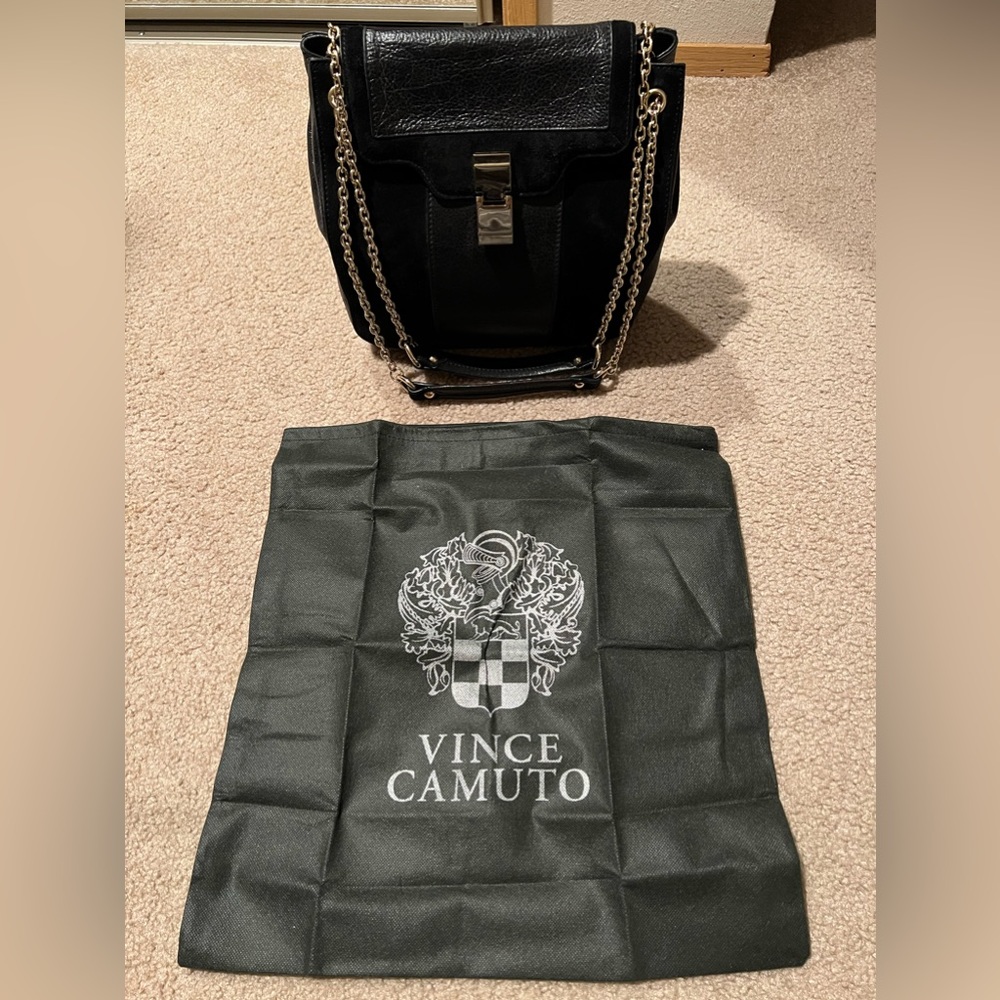 Vince Camuto leather bag.